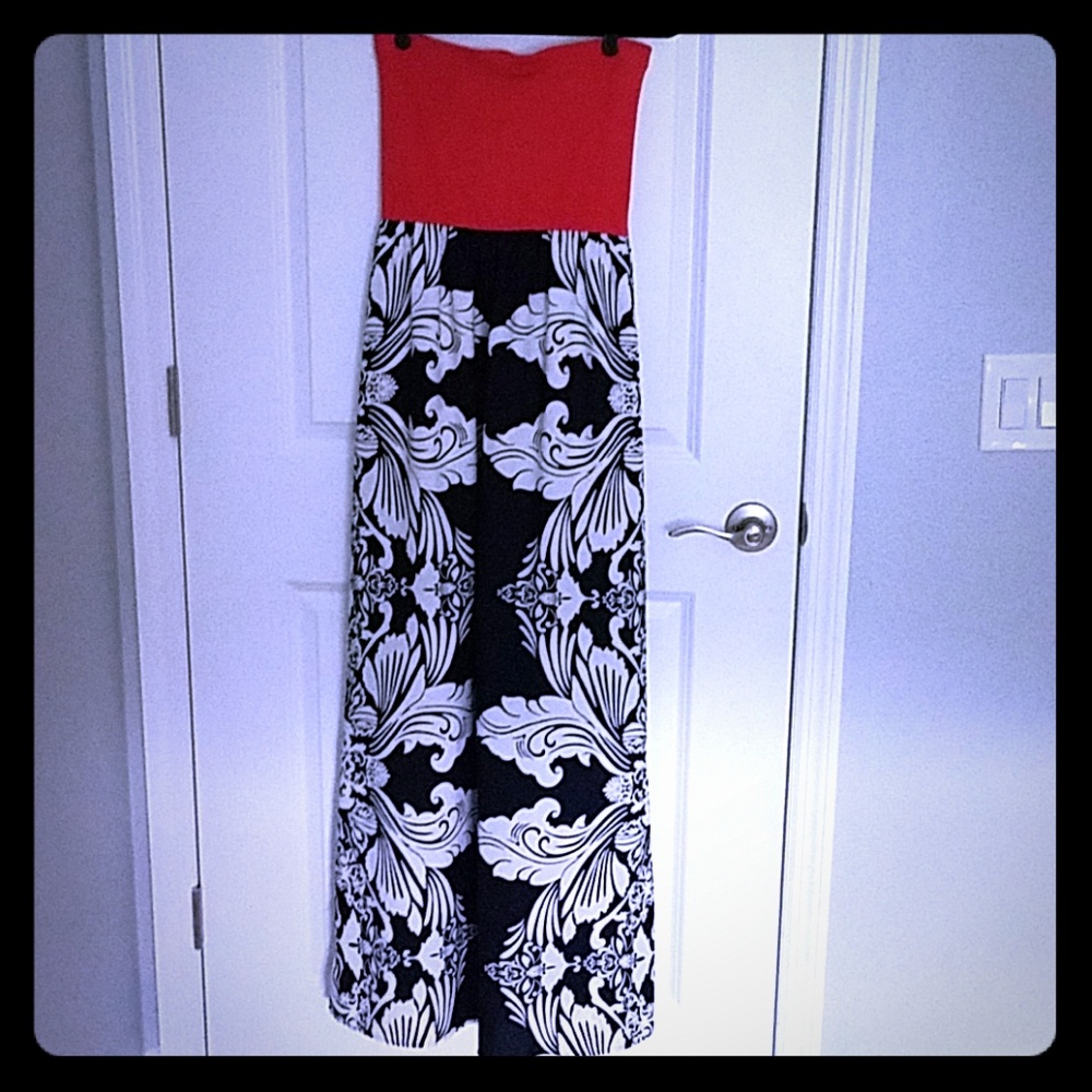 Strapless Maxi-dress